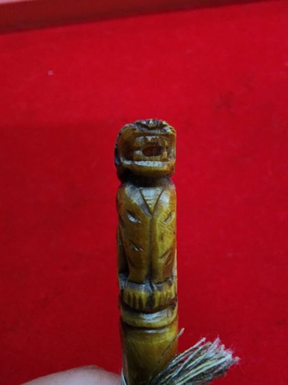 มีดหมอหลวงพ่อเดิม ด้ามแกะเสือโคลง พ.ศ.2470 ขนาด5.2นิ้ว รูปที่ 13