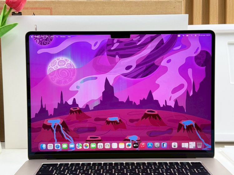 MacBook Air 15-inch M2 2023 Ram8GB SSD256GB Starlight รูปที่ 4