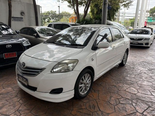 Toyota Vios 2012 1.5 E Sedan เบนซิน ไม่ติดแก๊ส เกียร์อัตโนมัติ ขาว รูปที่ 3
