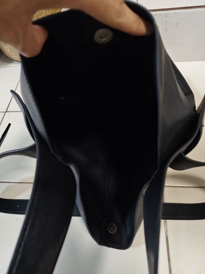 กระเป๋า pomelo tote bag หนังแท้ สภาพดีมาก (ใช้งานไม่เกิน5ครั้ง) รูปที่ 8