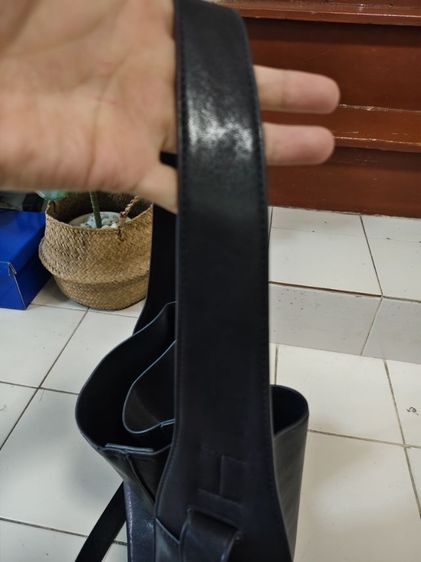 กระเป๋า pomelo tote bag หนังแท้ สภาพดีมาก (ใช้งานไม่เกิน5ครั้ง) รูปที่ 13