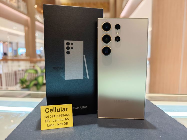 Galaxy S24 Ultra 512 GB  Samsung S24 Ultra 512GB สภาพสวยมาก เครื่องไทย ครบกล่อง