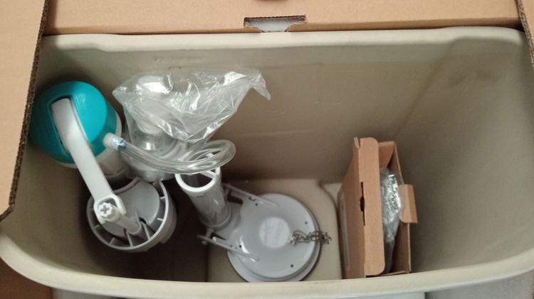 สุขภัณฑ์ชิ้นเดียว มือ1 อยู่ในกล่อง แต่ต้องซื้อท่อเอง รูปที่ 6