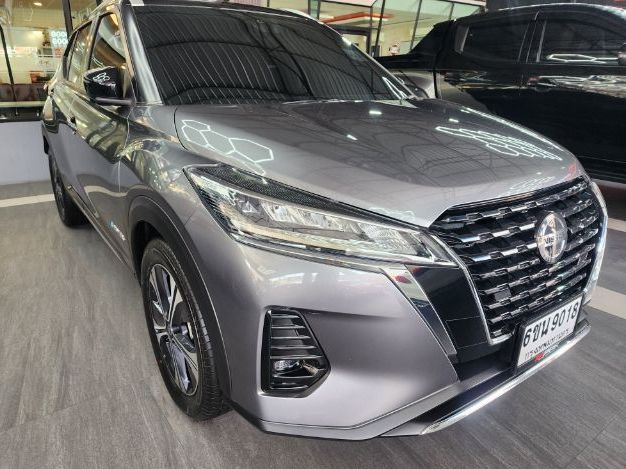Nissan Kicks 2023 1.2 VL Utility-car ไฮบริด ไม่ติดแก๊ส เกียร์อัตโนมัติ เทา รูปที่ 3