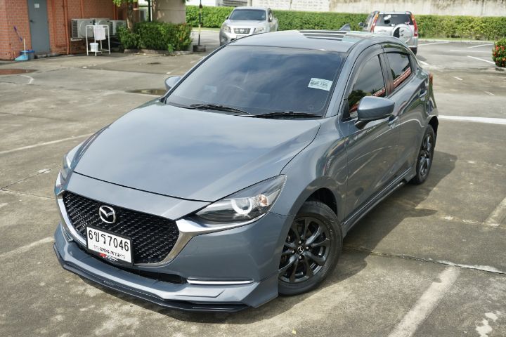 Mazda Mazda 2 2022 1.3 Skyactiv-G S Leather Sports Sedan เบนซิน ไม่ติดแก๊ส เกียร์อัตโนมัติ เทา รูปที่ 4