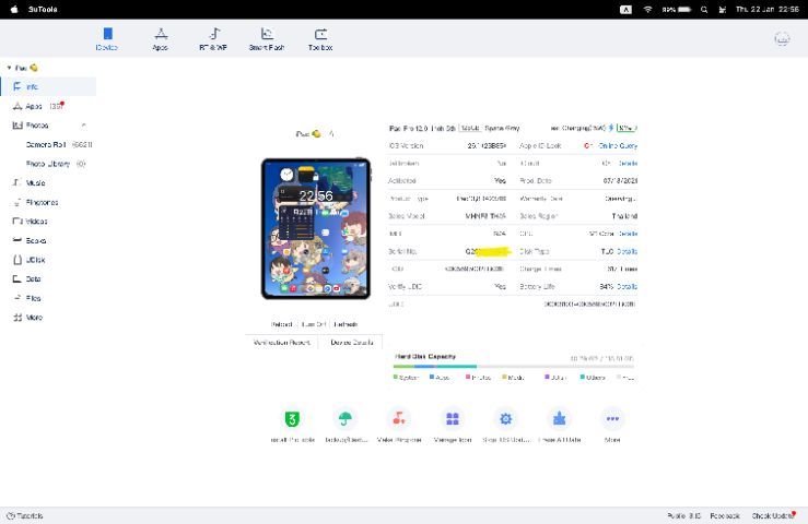 iPad Pro M1 ( 2021 ) 12.9 นิ้ว ( Wi-Fi ) ความจุ 128GB สี Space Grey พร้อม Zugu Case สีดำ รูปที่ 17