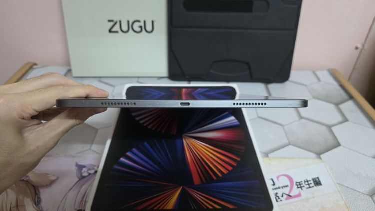 iPad Pro M1 ( 2021 ) 12.9 นิ้ว ( Wi-Fi ) ความจุ 128GB สี Space Grey พร้อม Zugu Case สีดำ รูปที่ 10