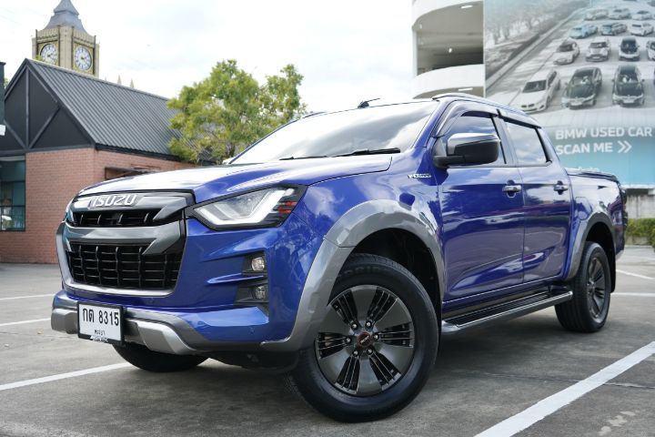 Isuzu D-MAX 2020 3.0 Vcross M 4WD Pickup ดีเซล ไม่ติดแก๊ส เกียร์อัตโนมัติ น้ำเงิน รูปที่ 3