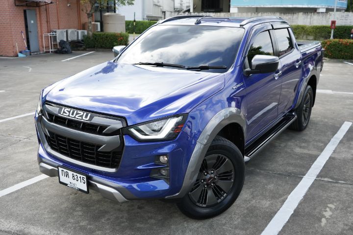 Isuzu D-MAX 2020 3.0 Vcross M 4WD Pickup ดีเซล ไม่ติดแก๊ส เกียร์อัตโนมัติ น้ำเงิน รูปที่ 4