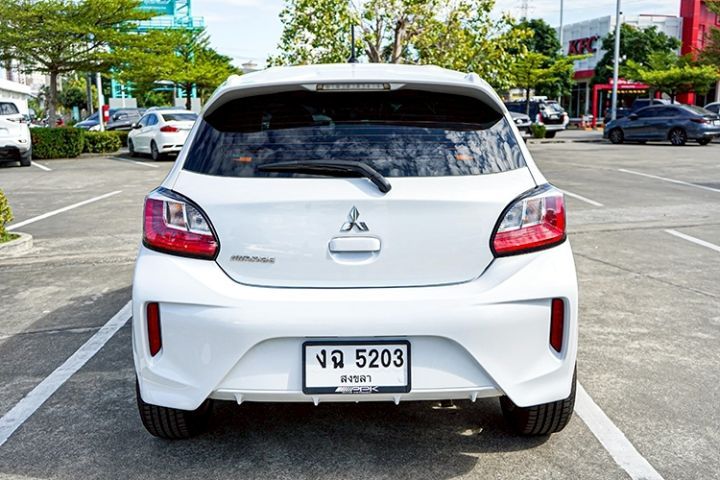 Mitsubishi Mirage 2022 1.2 ACTIVE Sedan เบนซิน ไม่ติดแก๊ส เกียร์อัตโนมัติ ขาว รูปที่ 4