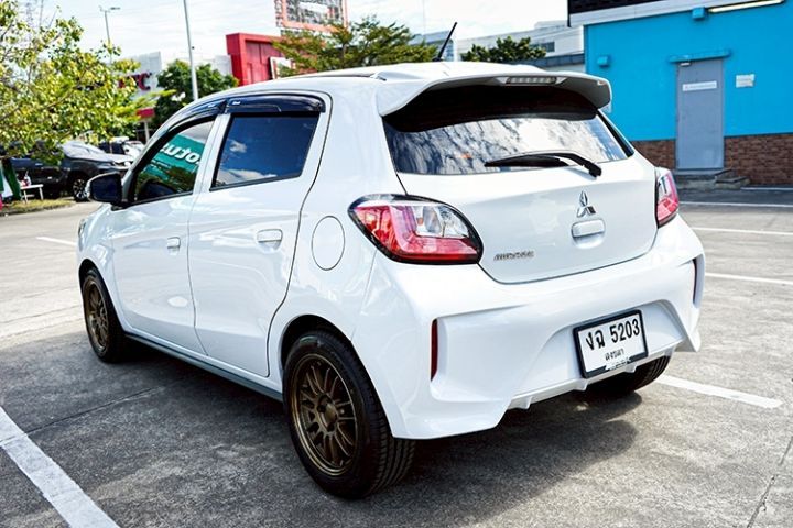 Mitsubishi Mirage 2022 1.2 ACTIVE Sedan เบนซิน ไม่ติดแก๊ส เกียร์อัตโนมัติ ขาว รูปที่ 2