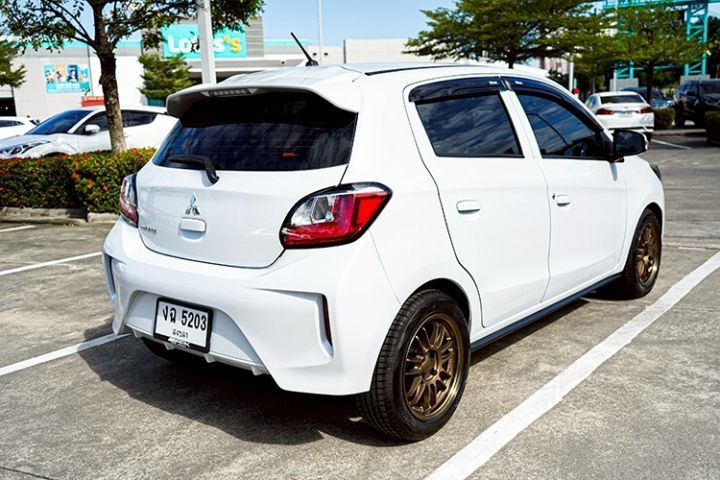 Mitsubishi Mirage 2022 1.2 ACTIVE Sedan เบนซิน ไม่ติดแก๊ส เกียร์อัตโนมัติ ขาว รูปที่ 3