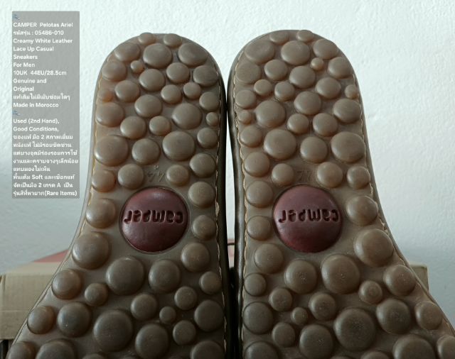 CAMPER Pelotas Ariel, Men's 44EU(28.5cm) Original งาน Morocco ของแท้ มือ 2 สภาพเยี่ยม, รองเท้า CAMPER หนังแท้ พื้นเต็ม สวย หายาก Rare Items รูปที่ 11