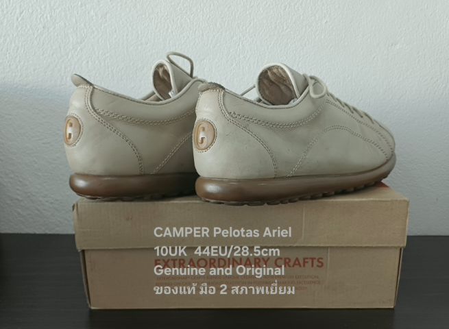 CAMPER Pelotas Ariel, Men's 44EU(28.5cm) Original งาน Morocco ของแท้ มือ 2 สภาพเยี่ยม, รองเท้า CAMPER หนังแท้ พื้นเต็ม สวย หายาก Rare Items รูปที่ 14