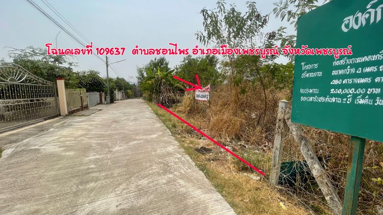 ายที่ดินสวย ทำเลทอง ซอยเพิ่มสุข ใกล้รร.เซนโยเซฟศรีเพชรบูรณ์ รูปที่ 4
