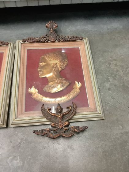 รูปคู่ในหลวงกับพระราชินีของเก่าสภาพเดิมๆสวยๆ  รูปที่ 2