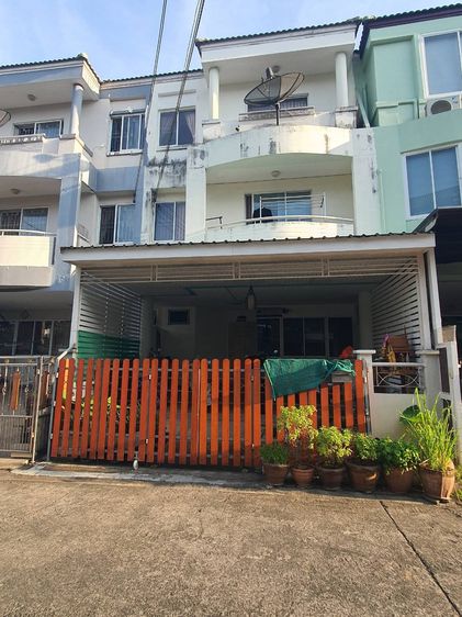 ขายทาวน์โฮม 3 ชั้น มายโฮม ทาวน์ เทพารักษ์ กม.1 สภาพดีต่อเติมครบ ใกล้รถไฟฟ้า สำโรงอินเตอร์เชนจ์ ทำเลติดถนนเทพารักษ์