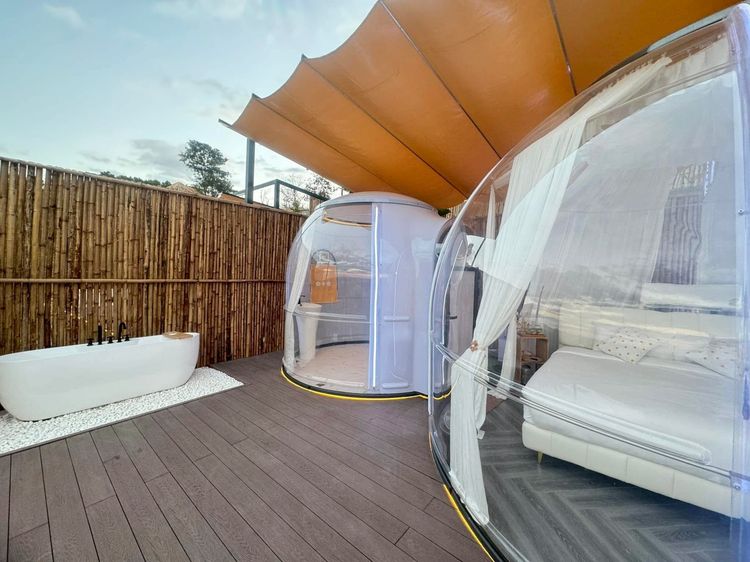 ขายรีสอร์ทโดมใส พร้อมคาเฟ่วิวพาโนรามา  เขาค้อ รีสอร์ทโดมใส พร้อมคาเฟ่วิวพาโนรามา SEE SKY PARACH RESORT KHAOKHO รูปที่ 4