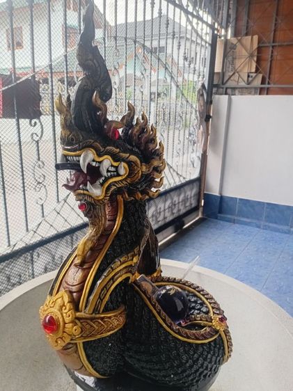 องค์พญานาคสีดำ พร้อมอ่างที่ตั้ง รูปที่ 6