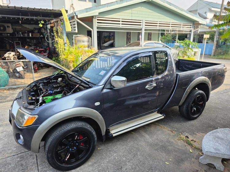 Mitsubishi Triton 2007 2.5 GLS Plus Pickup ดีเซล เกียร์ธรรมดา เทา รูปที่ 2