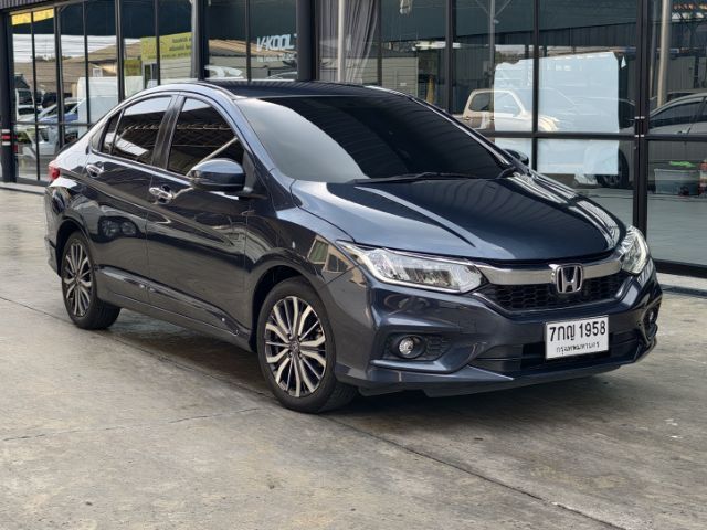 Honda City 2018 1.5 Sv i-VTEC Sedan เบนซิน ไม่ติดแก๊ส เกียร์อัตโนมัติ น้ำเงิน รูปที่ 2