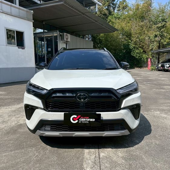 Toyota Corolla Cross 2025 1.8 HEV GR Sport Sedan ไฮบริด ไม่ติดแก๊ส เกียร์อัตโนมัติ ขาว รูปที่ 2