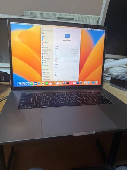 macbook pro 15" 2017 touchbar รูปที่ 5