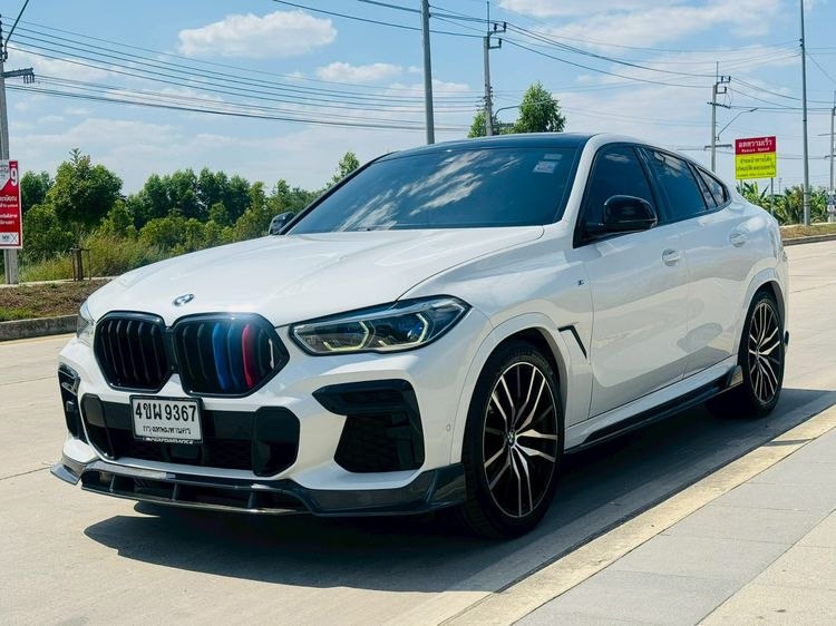 BMW X6 2022 3.0 xDrive40i M Sport Utility-car เบนซิน ไม่ติดแก๊ส เกียร์อัตโนมัติ ขาว