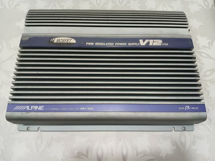 เพาเวอร์แอมป์ ขายมือสอง Alpine MRV-1000 2ch