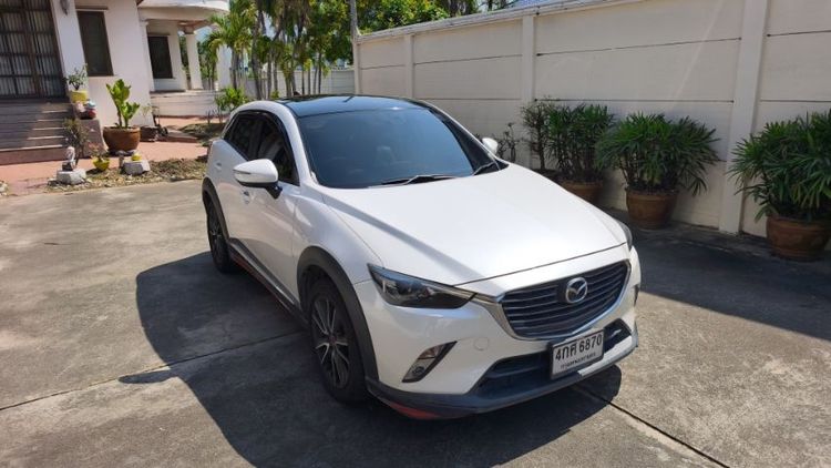 Mazda CX-3 2015 2.0 S Utility-car เบนซิน ไม่ติดแก๊ส เกียร์อัตโนมัติ ขาว รูปที่ 3