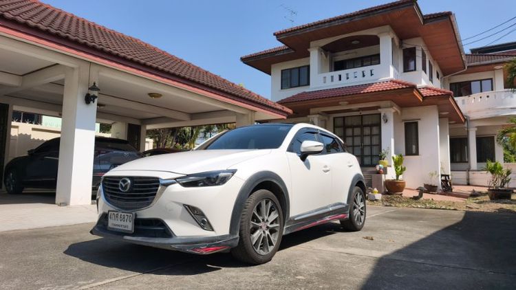 รถ Mazda CX-3 2.0 S สี ขาว