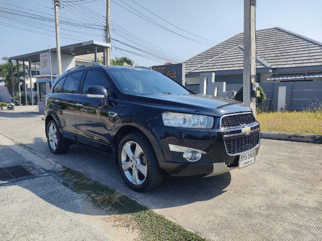Chevrolet Captiva 2014 2.0 LTZ 4WD Utility-car ดีเซล ไม่ติดแก๊ส เกียร์อัตโนมัติ ดำ รูปที่ 2