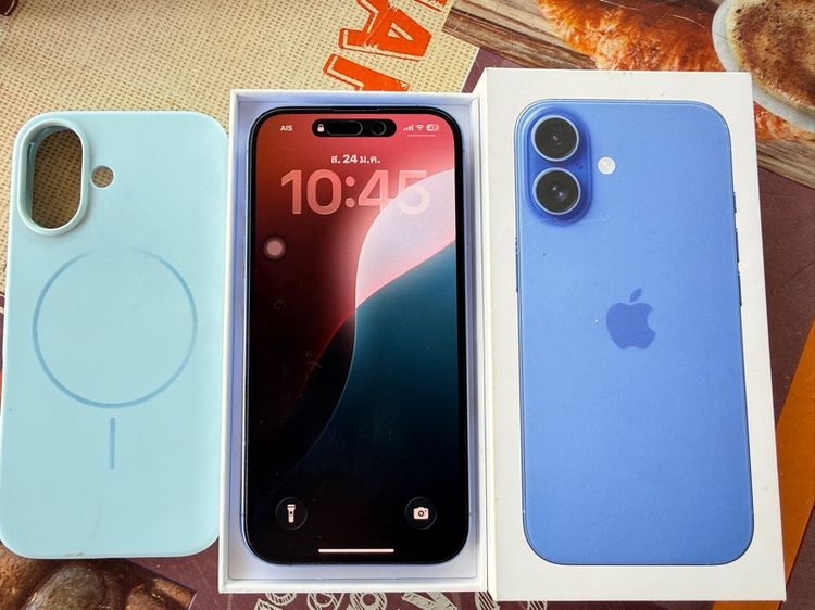 IPhone16  Ultramarine 128GB รูปที่ 2