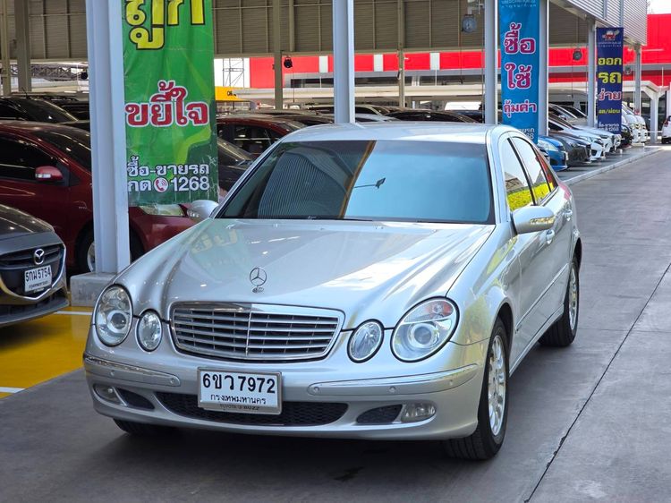 Mercedes-Benz E-Class 2005 E200 Sedan เบนซิน ไม่ติดแก๊ส เกียร์อัตโนมัติ บรอนซ์เงิน รูปที่ 3