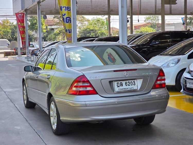 Mercedes-Benz C-Class 2006 C180 Sedan เบนซิน ไม่ติดแก๊ส เกียร์อัตโนมัติ บรอนซ์เงิน รูปที่ 4