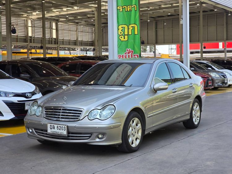 Mercedes-Benz C-Class 2006 C180 Sedan เบนซิน ไม่ติดแก๊ส เกียร์อัตโนมัติ บรอนซ์เงิน รูปที่ 3