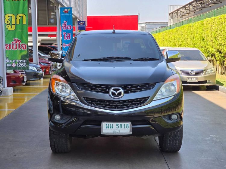 Mazda BT-50 Pro 2013 2.2 Hi-Racer Pickup ดีเซล ไม่ติดแก๊ส เกียร์ธรรมดา ดำ รูปที่ 2