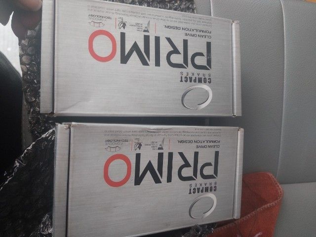 ผ้าเบรคใหม่พร้อมหน้าหลัง ใส่รถ Toyota Altis 