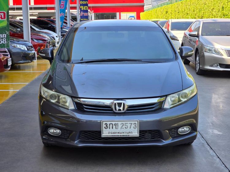 Honda Civic 2014 1.8 S i-VTEC Sedan เบนซิน ไม่ติดแก๊ส เกียร์อัตโนมัติ เทา รูปที่ 2