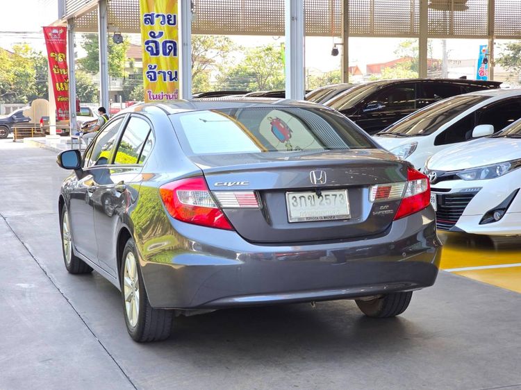 Honda Civic 2014 1.8 S i-VTEC Sedan เบนซิน ไม่ติดแก๊ส เกียร์อัตโนมัติ เทา รูปที่ 4