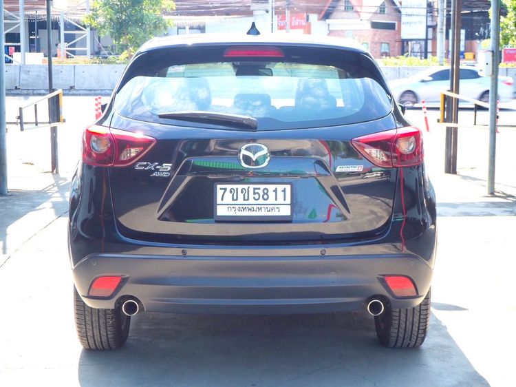 Mazda CX-5 2017 2.2 XDL 4WD Utility-car ดีเซล ไม่ติดแก๊ส เกียร์อัตโนมัติ ดำ รูปที่ 4