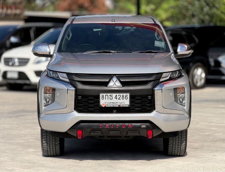 Mitsubishi Triton 2019 2.4 GT Premium Plus Pickup ดีเซล ไม่ติดแก๊ส เกียร์อัตโนมัติ เทา รูปที่ 3