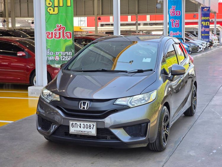 Honda Jazz 2017 1.5 S Sedan เบนซิน ไม่ติดแก๊ส เกียร์อัตโนมัติ เทา รูปที่ 3