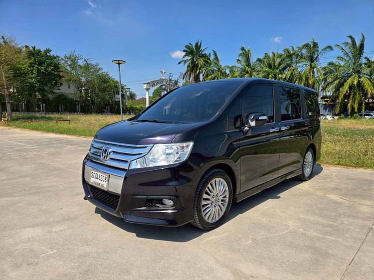 Honda Stepwagon 2013 2.0 EL เบนซิน เกียร์อัตโนมัติ ดำ รูปที่ 3