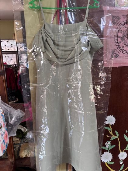 ชุดเดรส ออกงาน เดรสสั้นออกงานแต่ง ชุดเพื่อนเจ้าสาว รูปที่ 3