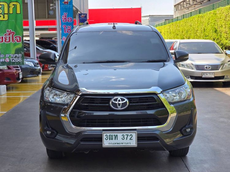 Toyota Hilux Revo 2021 2.4 Z Edition Entry Pickup ดีเซล ไม่ติดแก๊ส เกียร์ธรรมดา เทา รูปที่ 2