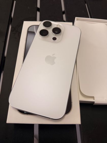 iPhone 16Pro 256gb. สี White titanium 27,000 บาท (เครื่องศูนย์ไทย) รูปที่ 7