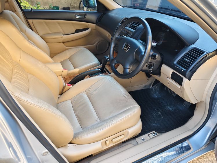 Honda Accord 2004 2.4 EL i-VTEC Sedan เบนซิน ไม่ติดแก๊ส เกียร์อัตโนมัติ ฟ้า รูปที่ 4