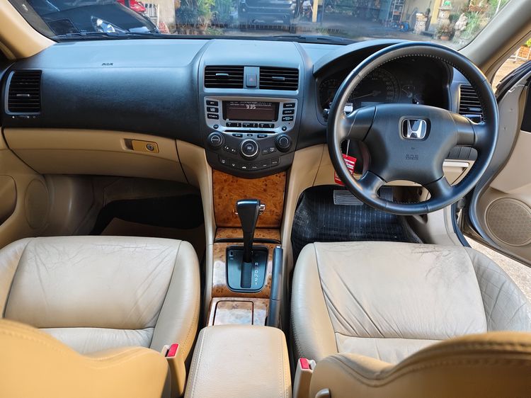 Honda Accord 2004 2.4 EL i-VTEC Sedan เบนซิน ไม่ติดแก๊ส เกียร์อัตโนมัติ ฟ้า รูปที่ 3