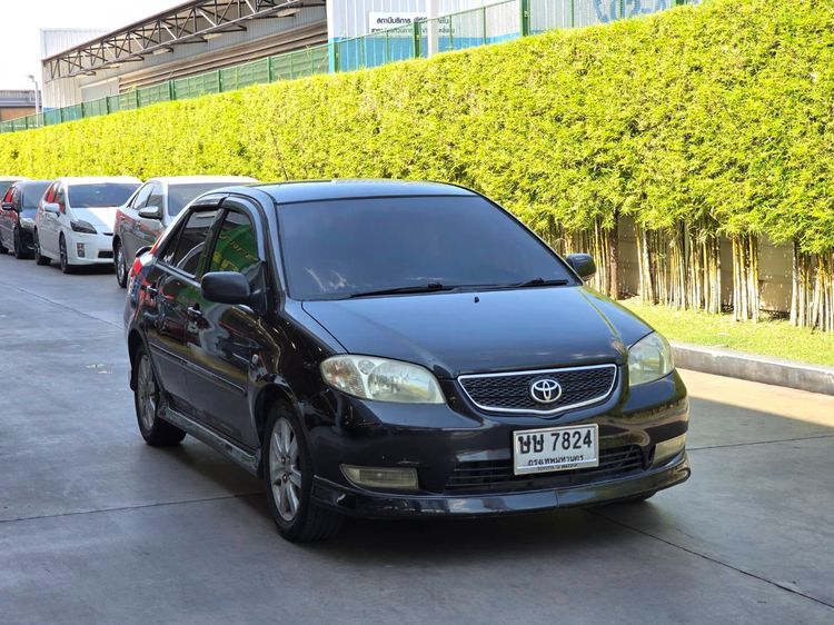 รถ Toyota Vios 1.5 E สี ดำ